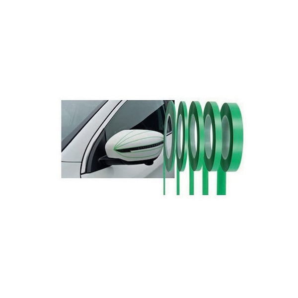 Emm Specialties Premium 6 mm x 55 m Green Fine Line Tape 903006 - main